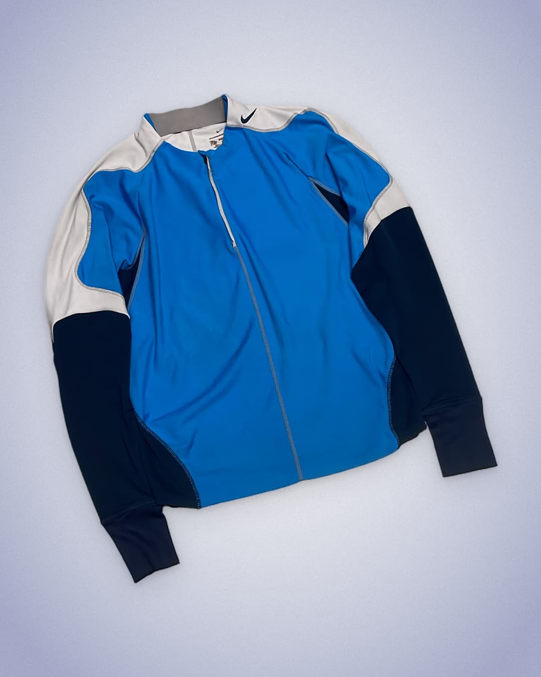 Nike T-S Longsleeve Blue/Navy — 2