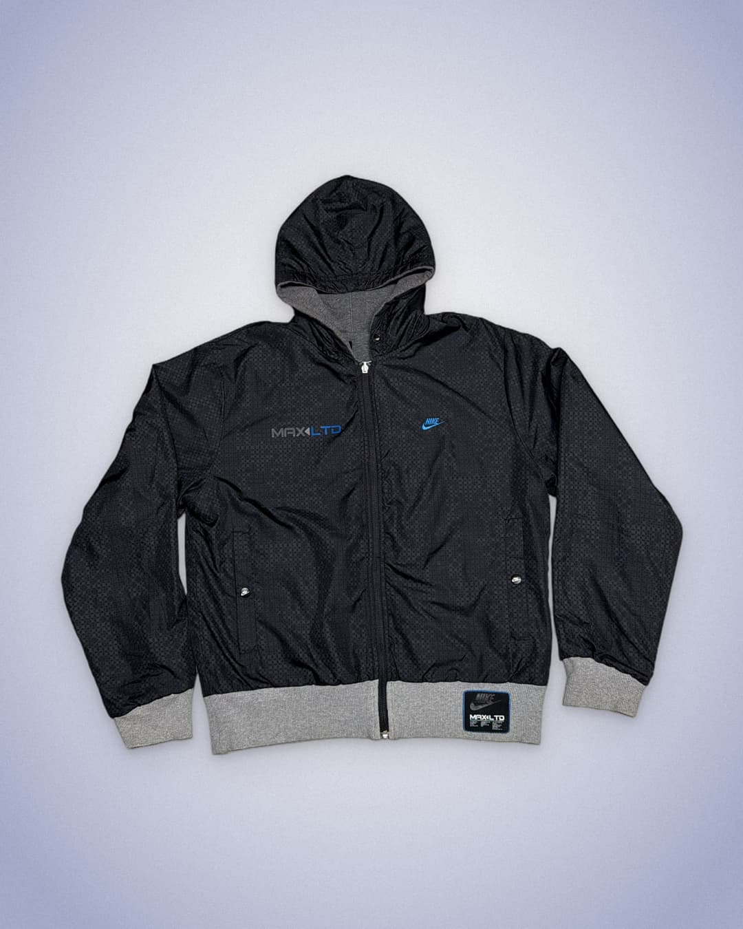 Nike Airmax LTD Zip-Up Black — 1