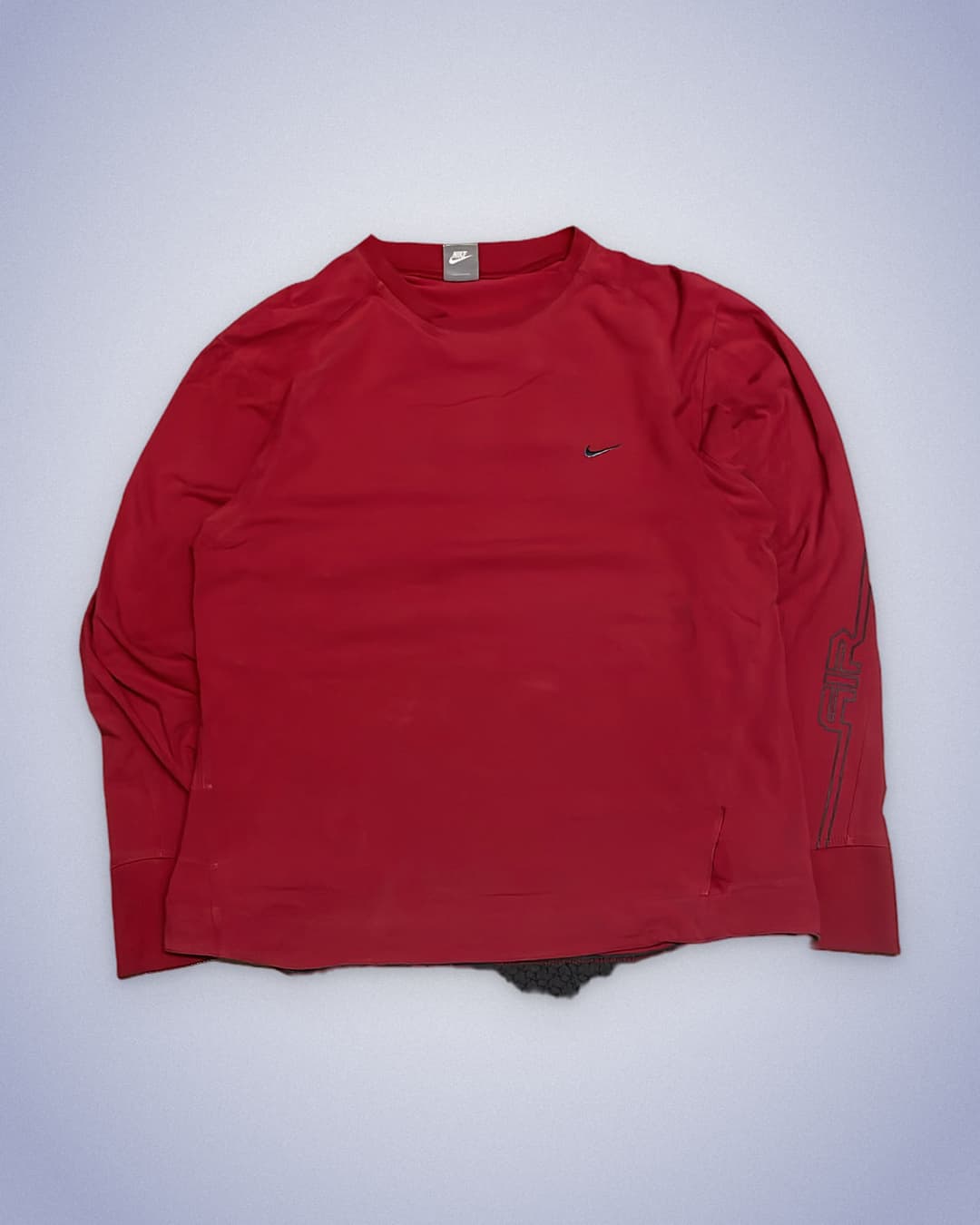 Nike Crowfeet Longsleeve Red — 1