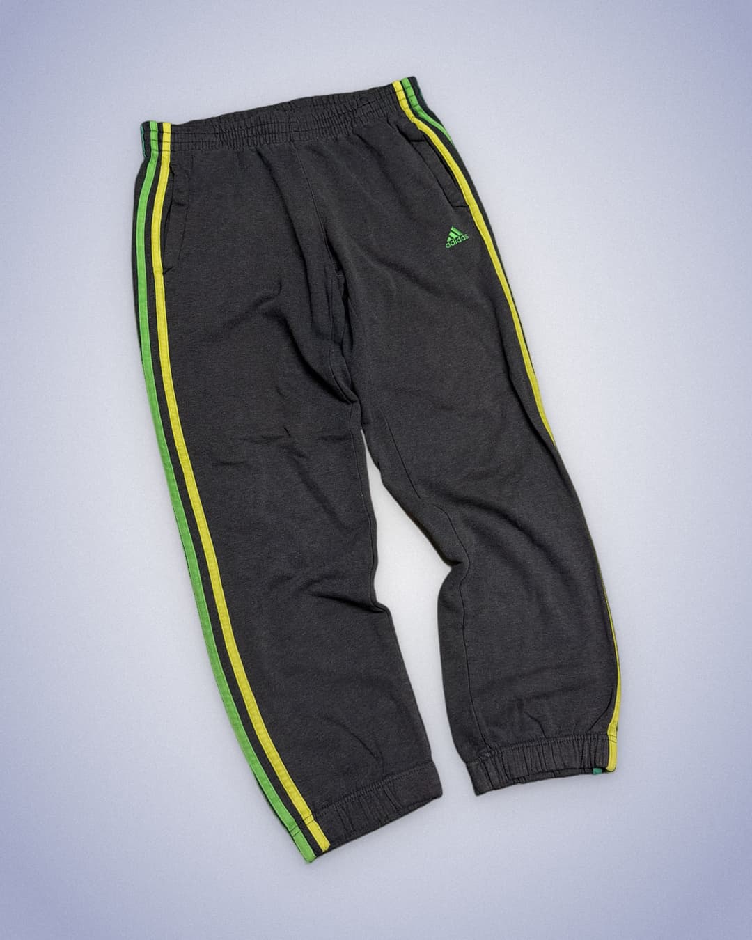 Adidas PE Jogger Grey/Green — 2