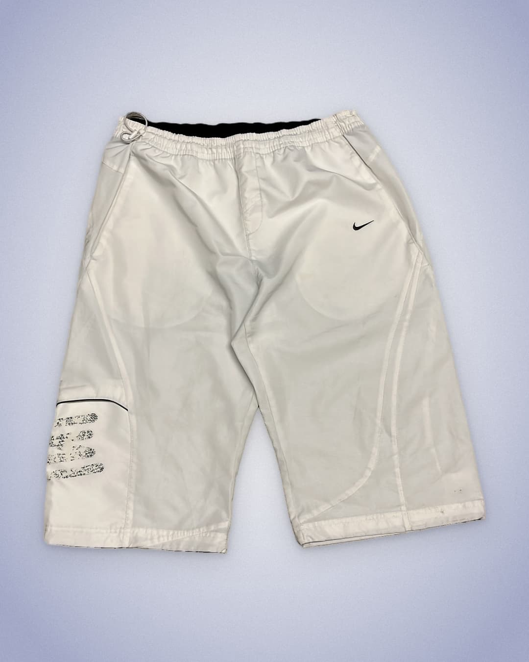Nike Shox Shorts White/Blue — 1
