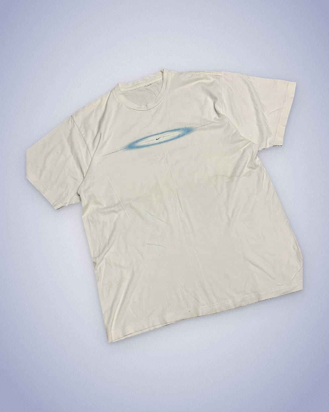 Nike Graphic T-Shirt White/Blue — 2
