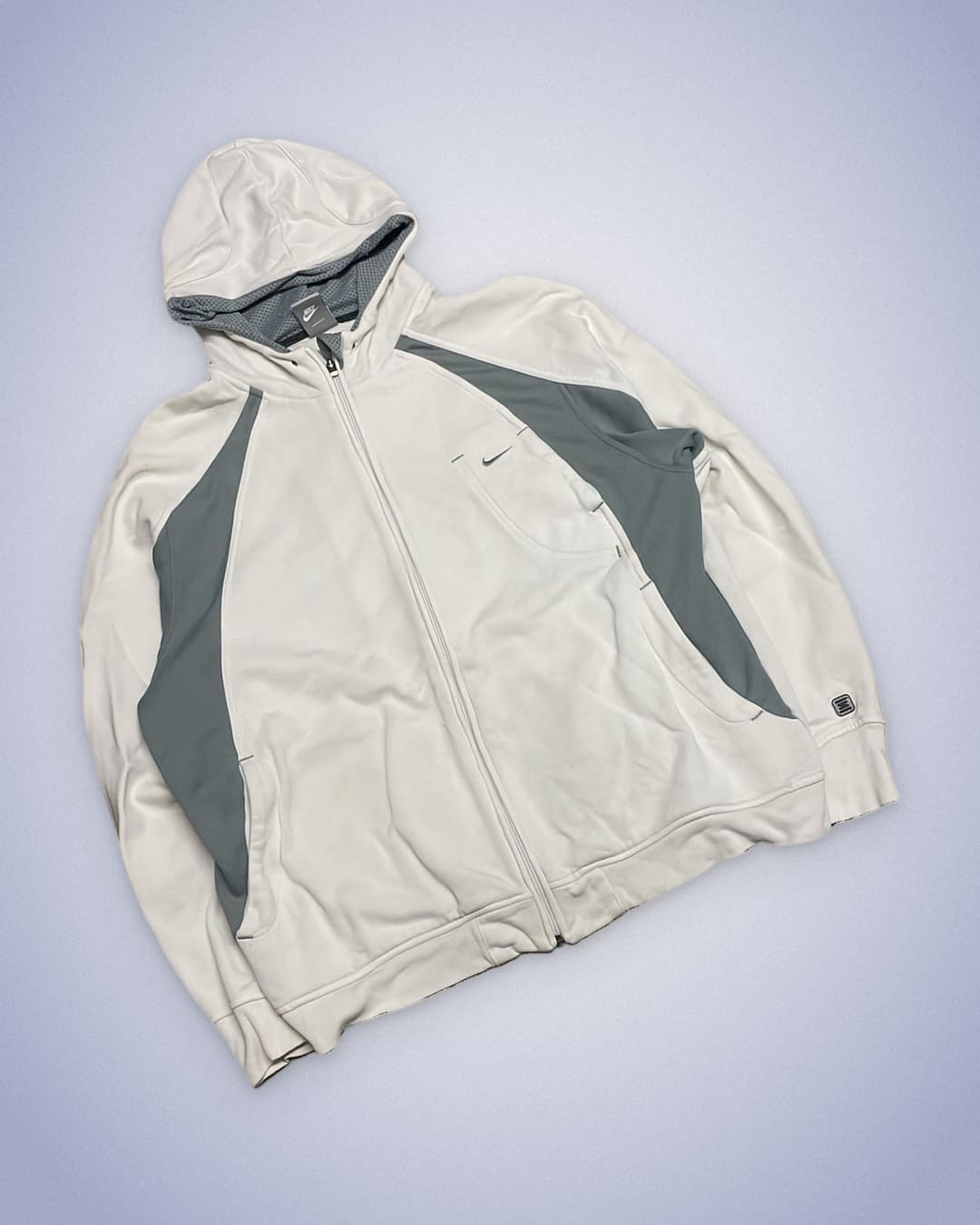 Nike Shox Zip-Up White — 1