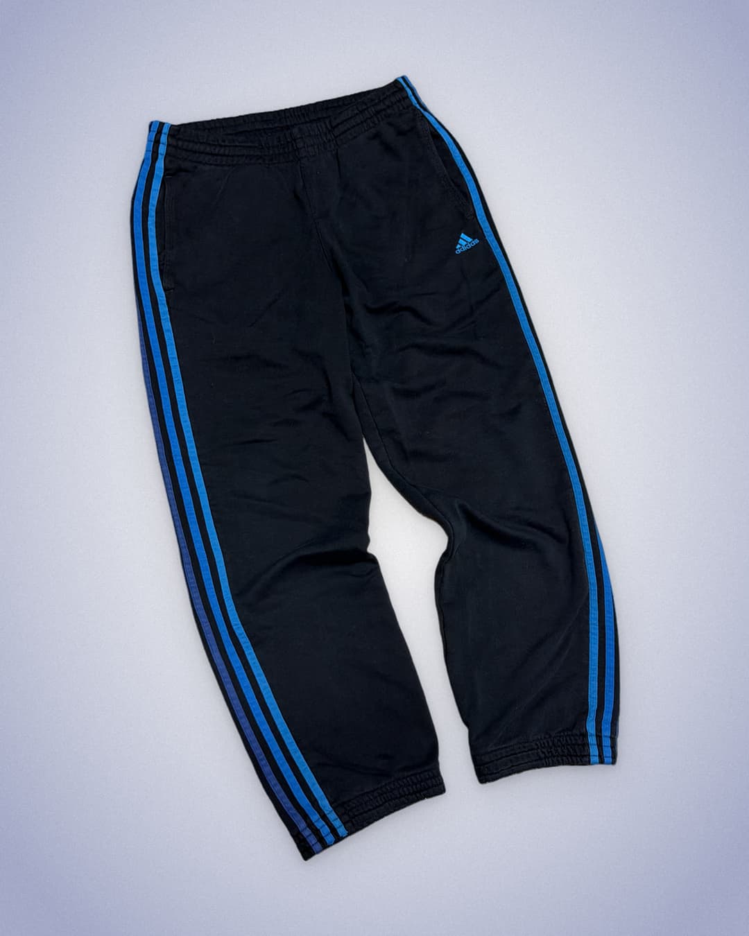 Adidas P-E Jogger Black/Blue — 2