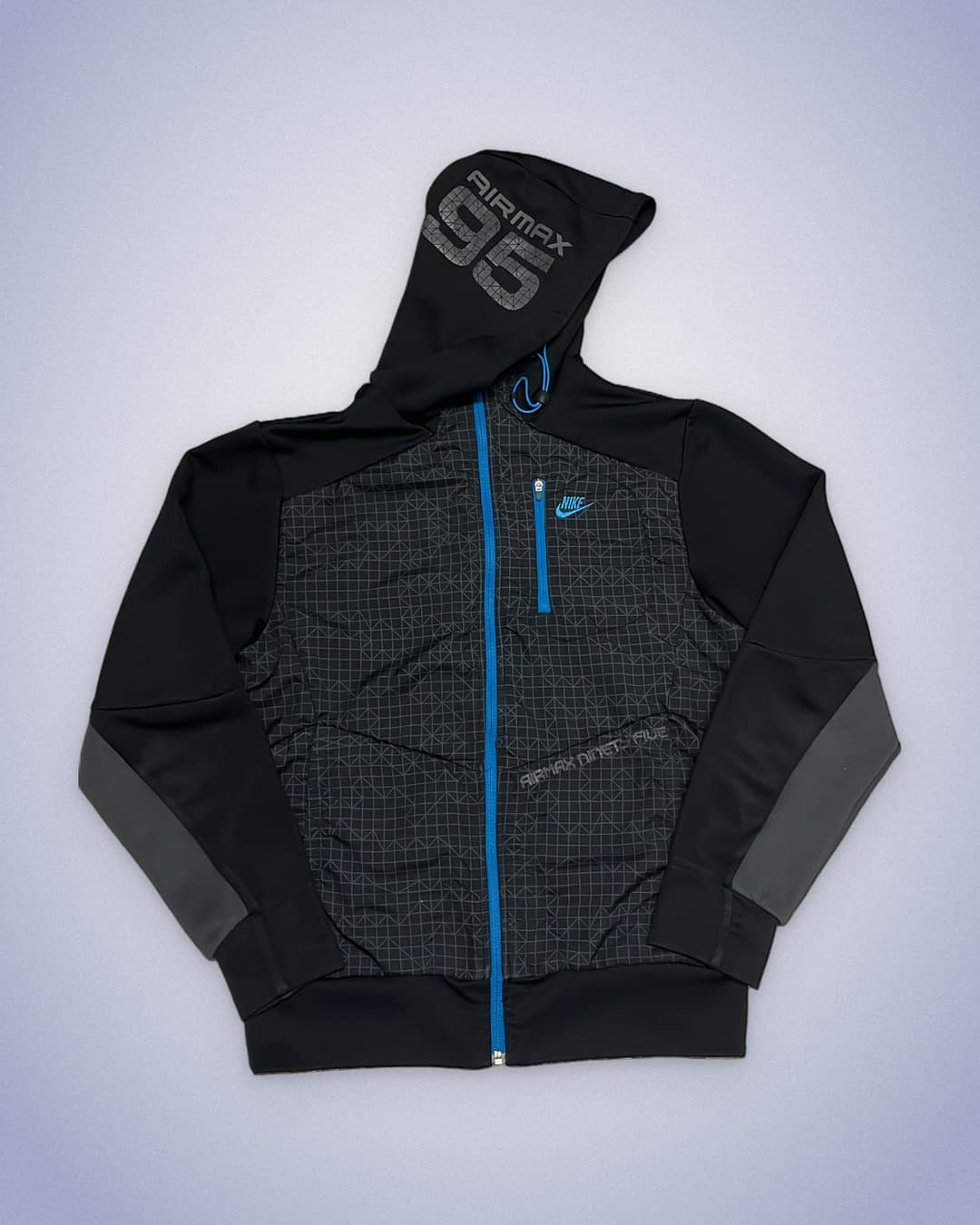 Nike Airmax 95 Zip-Up Black — 1