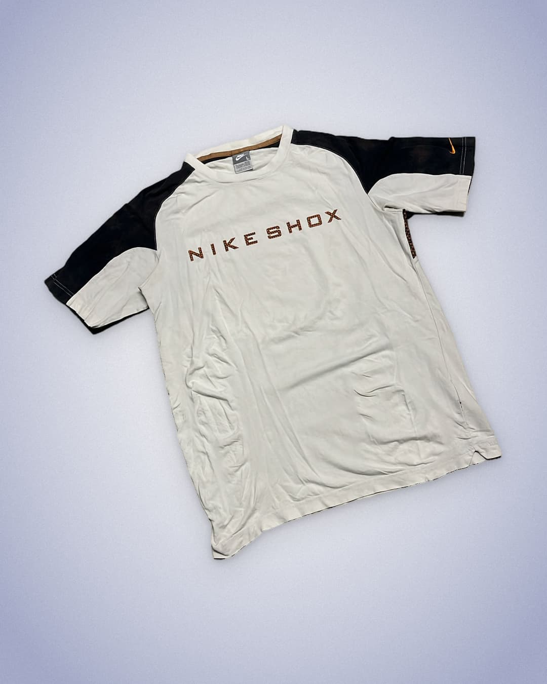 Nike Shox T-Shirt White/Black — 2
