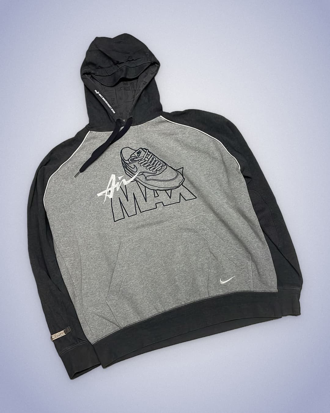 Nike Airmax Hoodie Grey — 2