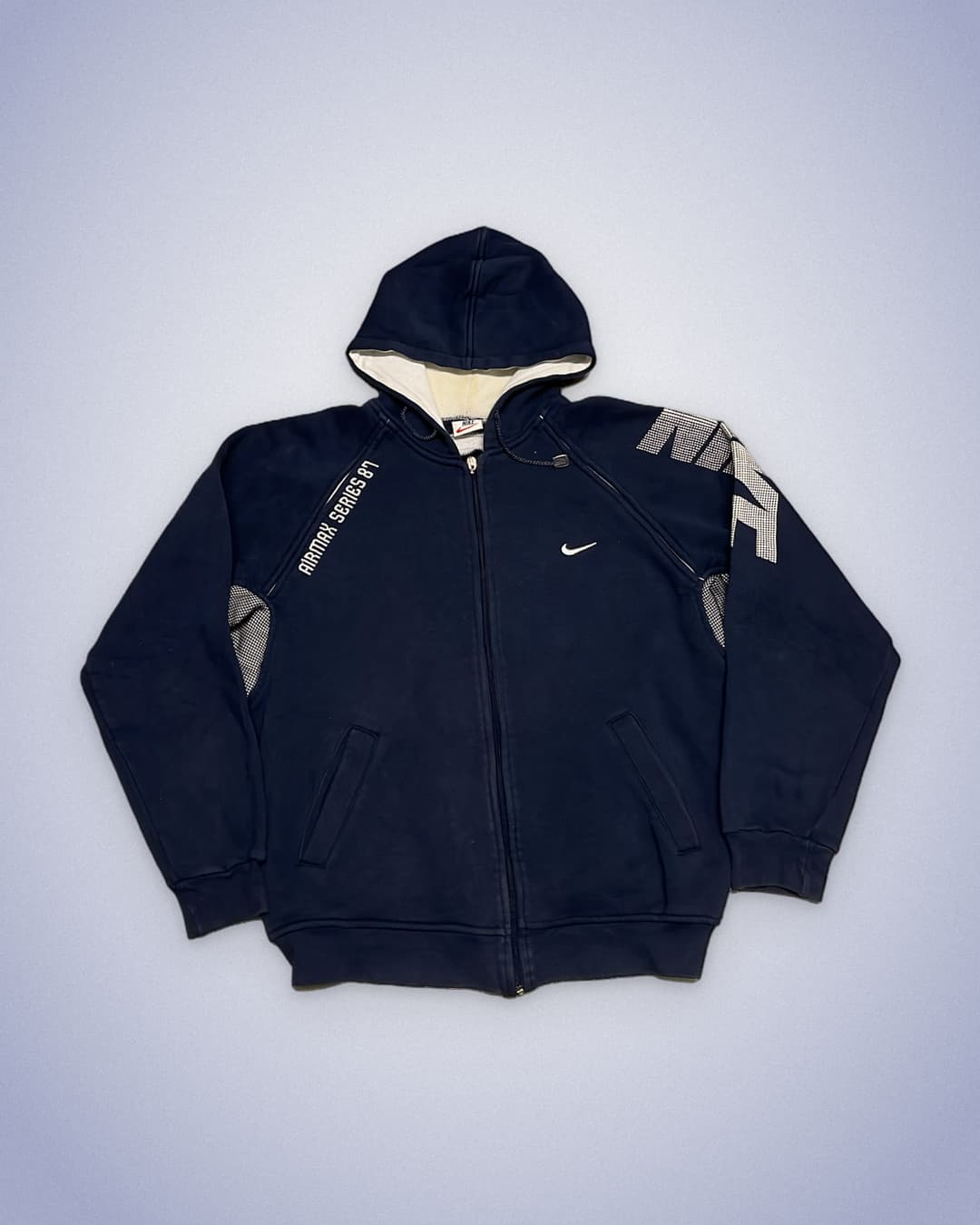 Nike Airmax 87 Zip-Up Navy — 1