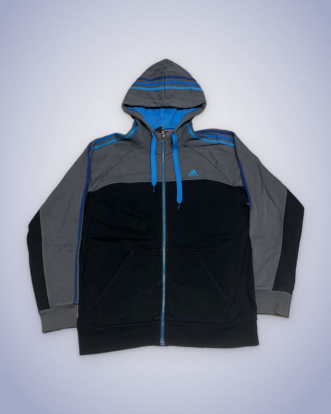 Adidas PE Tracksuit Black/bleu/grey — 1