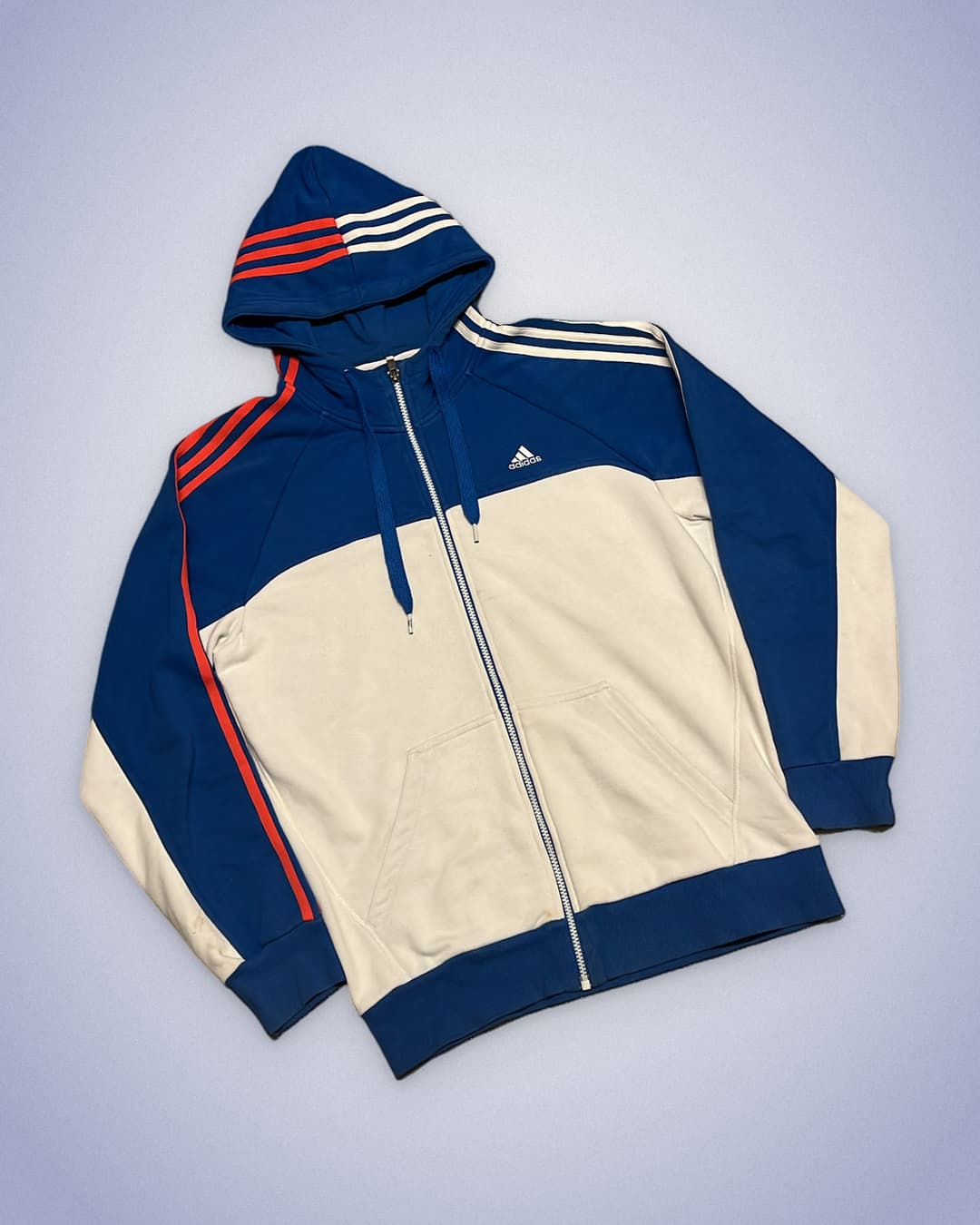 Adidas PE Zip-Up Blue — 2