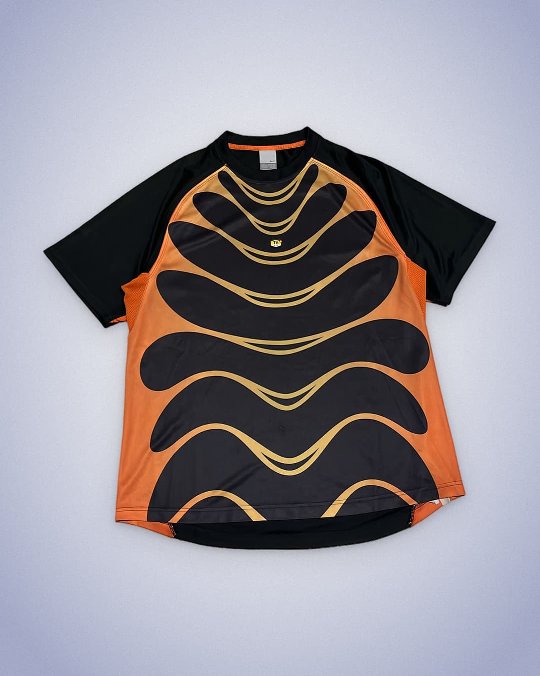 Nike Tn T-Shirt Black/Orange — 2