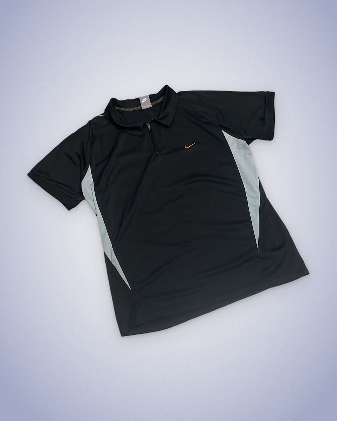 Nike Shox Poloshirt Black/Grey — 1
