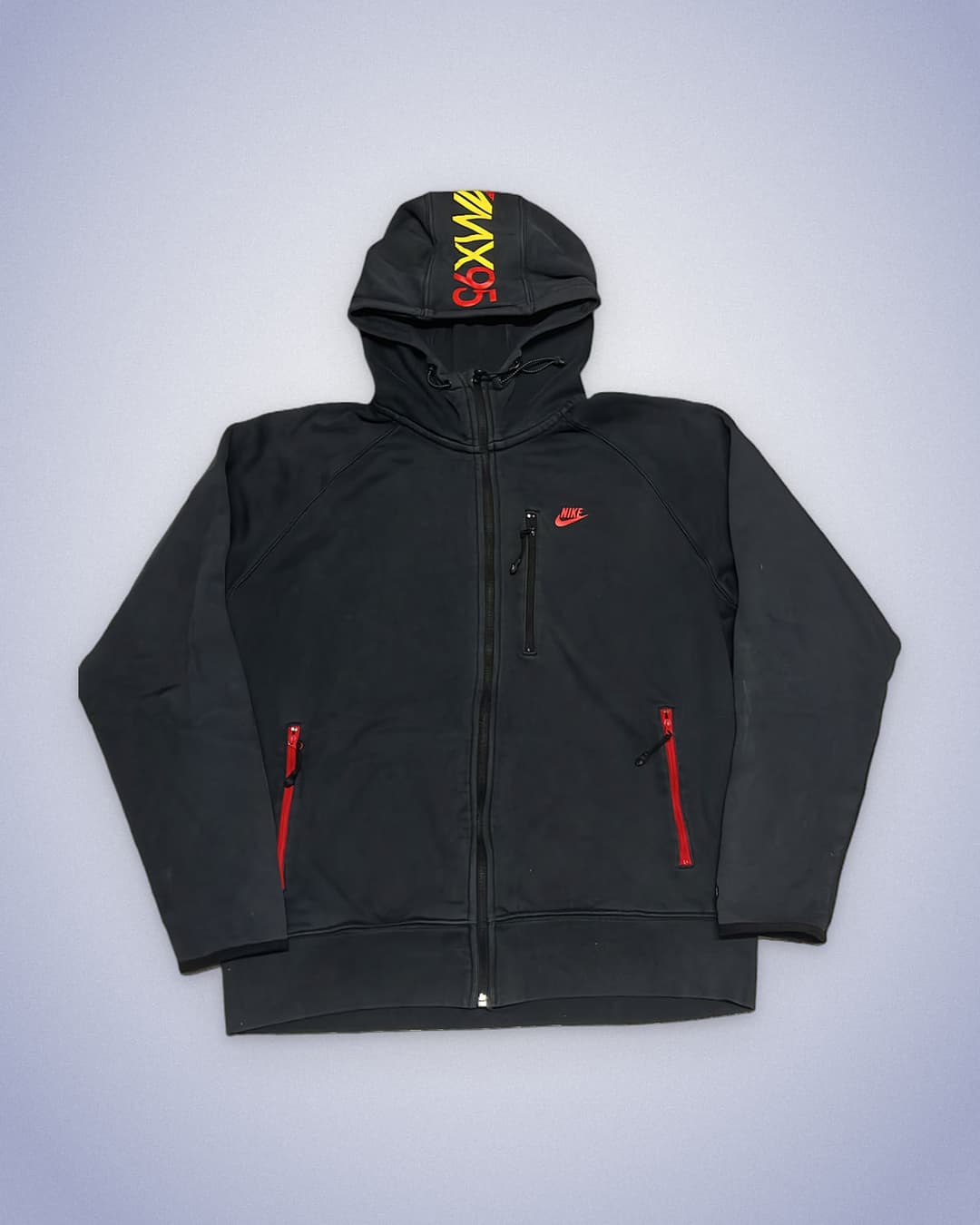 Nike Airmax 95 Zip-Up Black — 1
