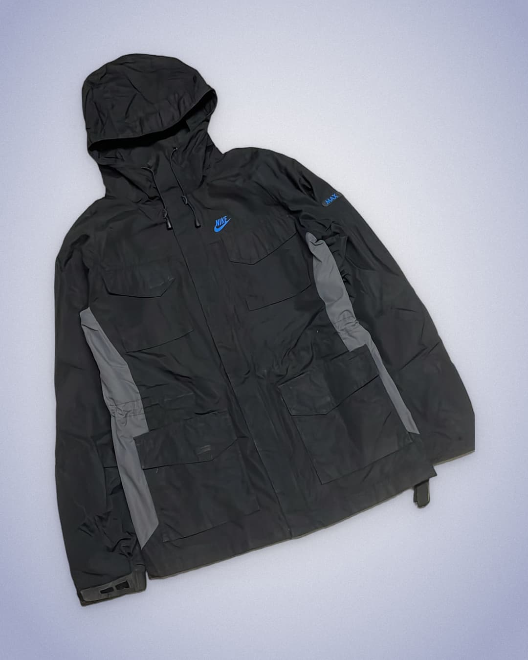 Nike Airmax LTD Windbreaker Black — 2