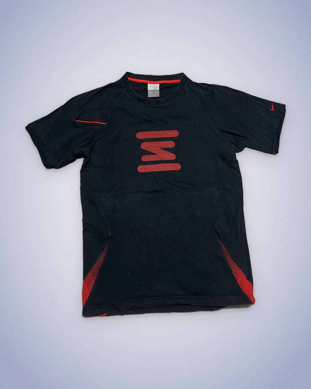 Nike Shox T-Shirt Black/Red — 1