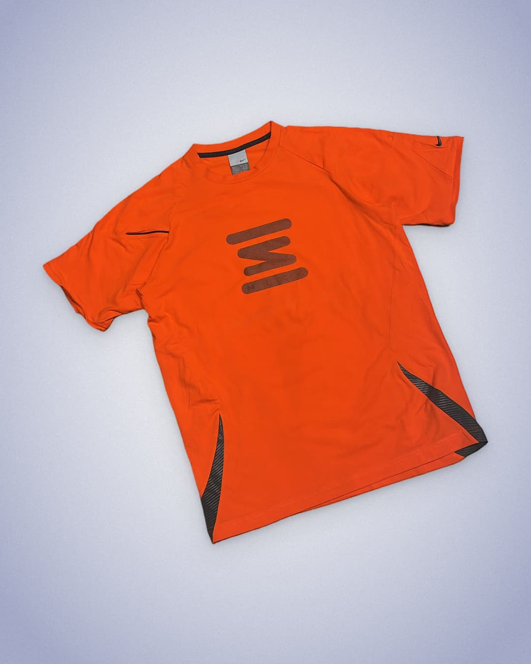 Nike Shox T-Shirt Orange/Navy — 2