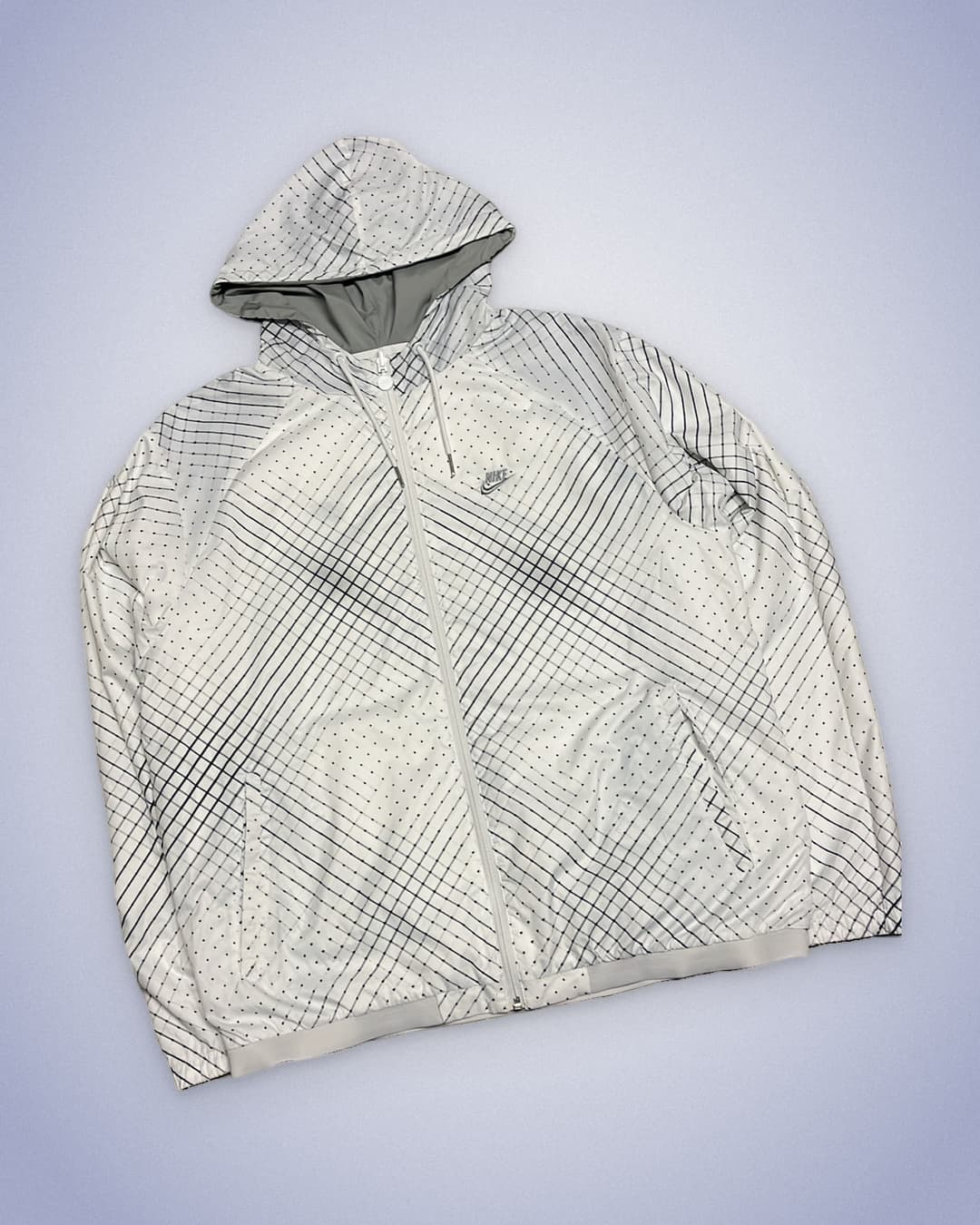 Nike Tn Windbreaker White/Grey — 5