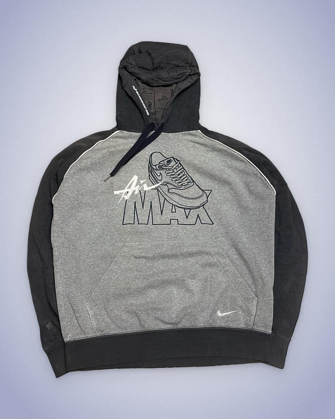 Nike Airmax Hoodie Grey — 1