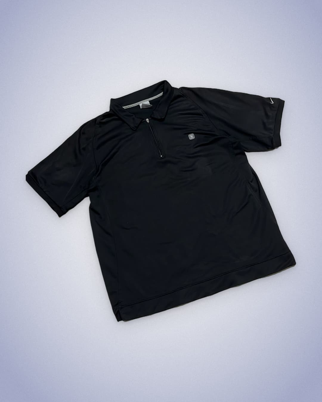 Nike Shox Poloshirt Black — 2