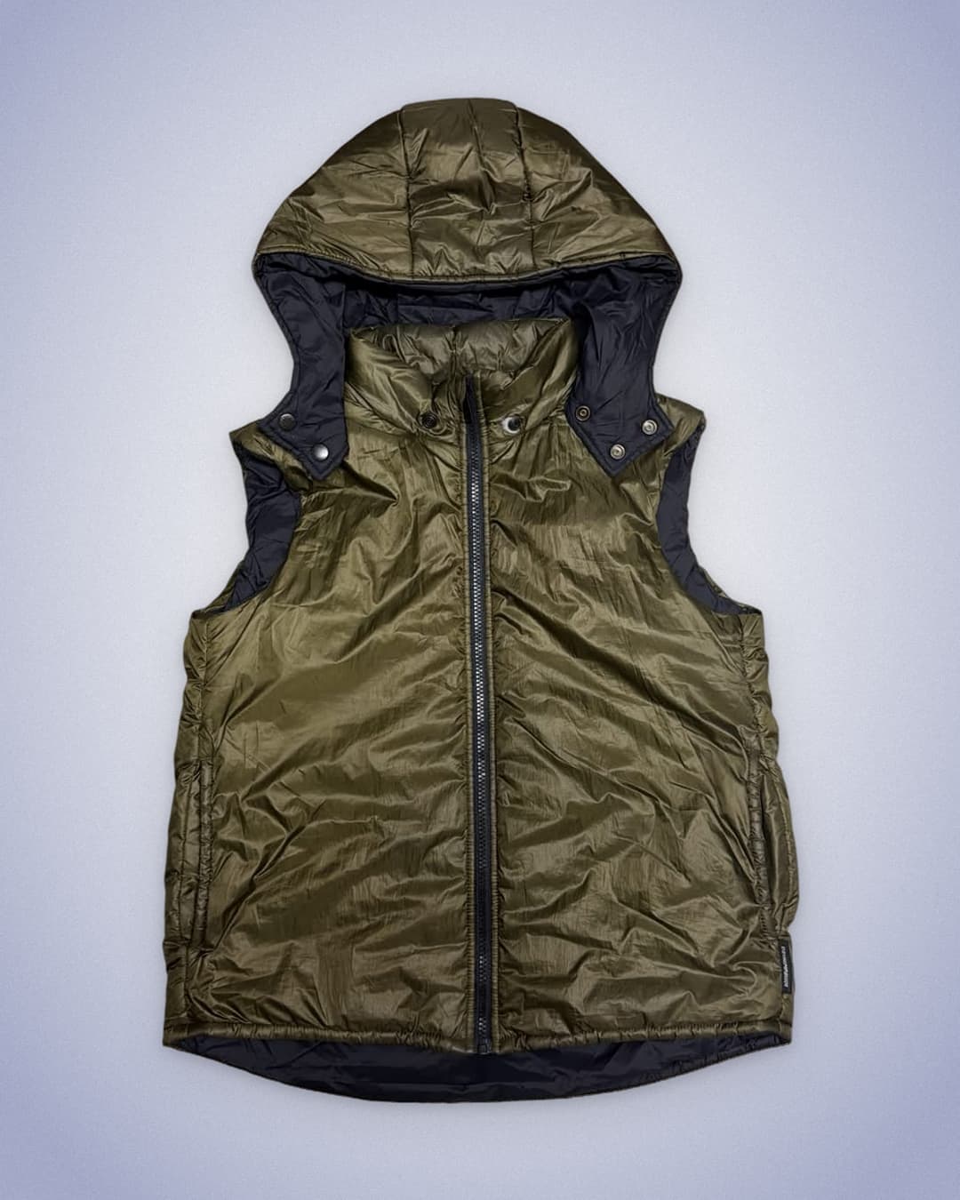 Armani Emporio Armani Puffer Vest Olive — 1