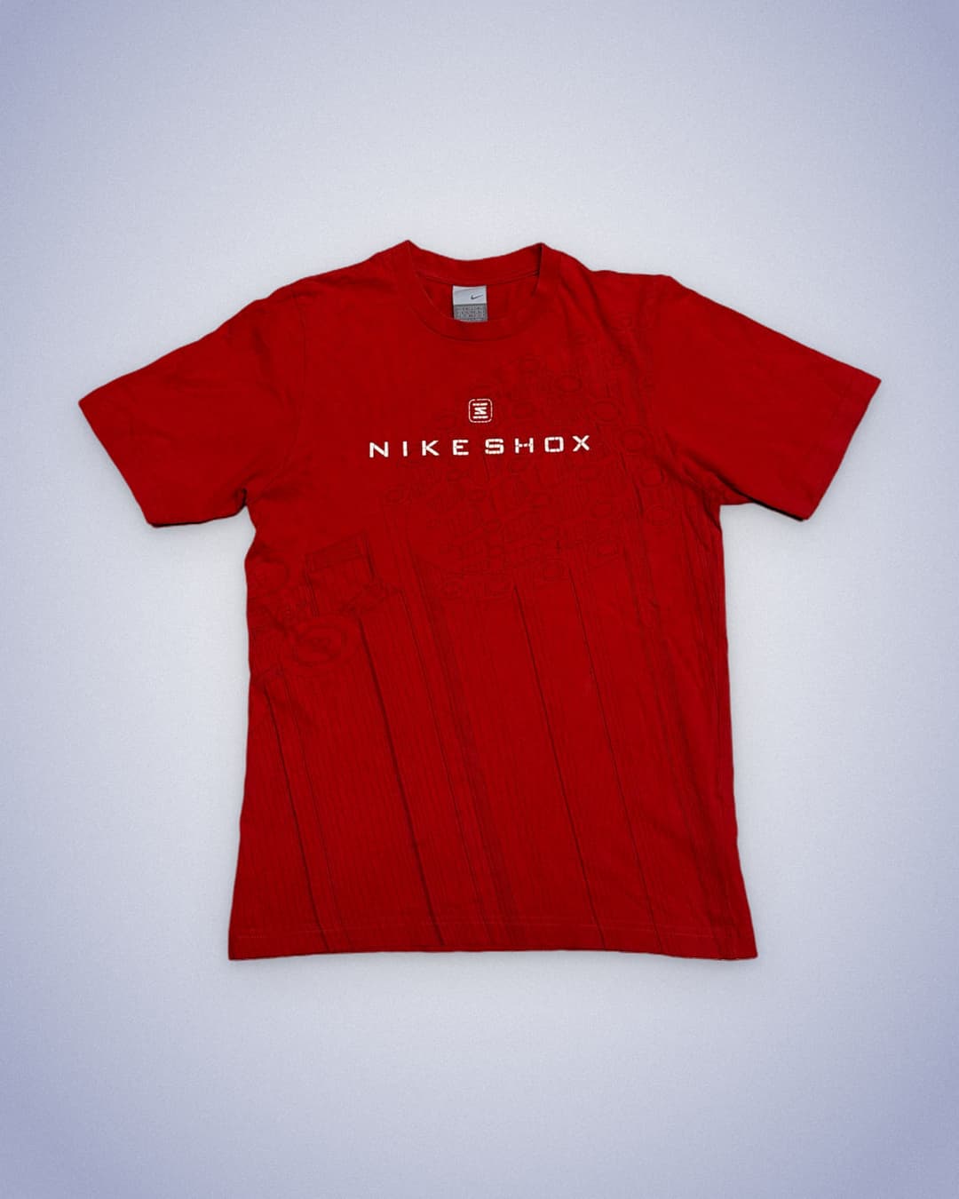 Nike Shox T-Shirt Red/White — 1