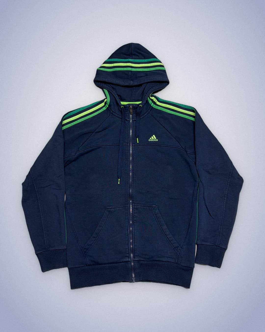 Adidas PE Zip-Up Navy — 1
