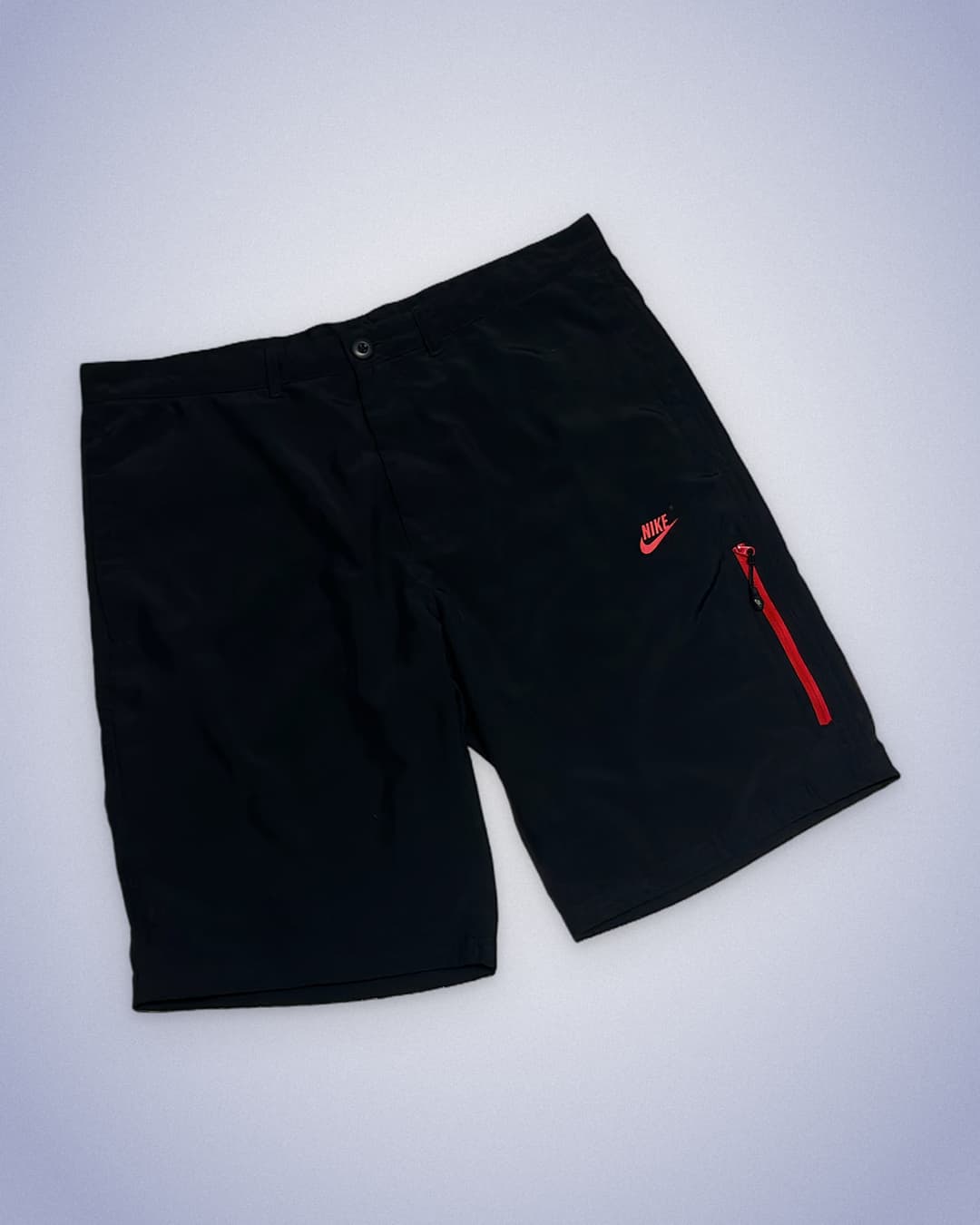 Nike Am 95 Shorts Black/Red — 2