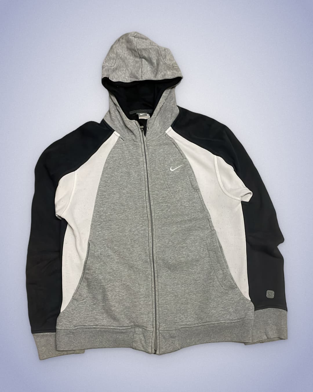 Nike Shox Zip-Up Black/Grey — 2