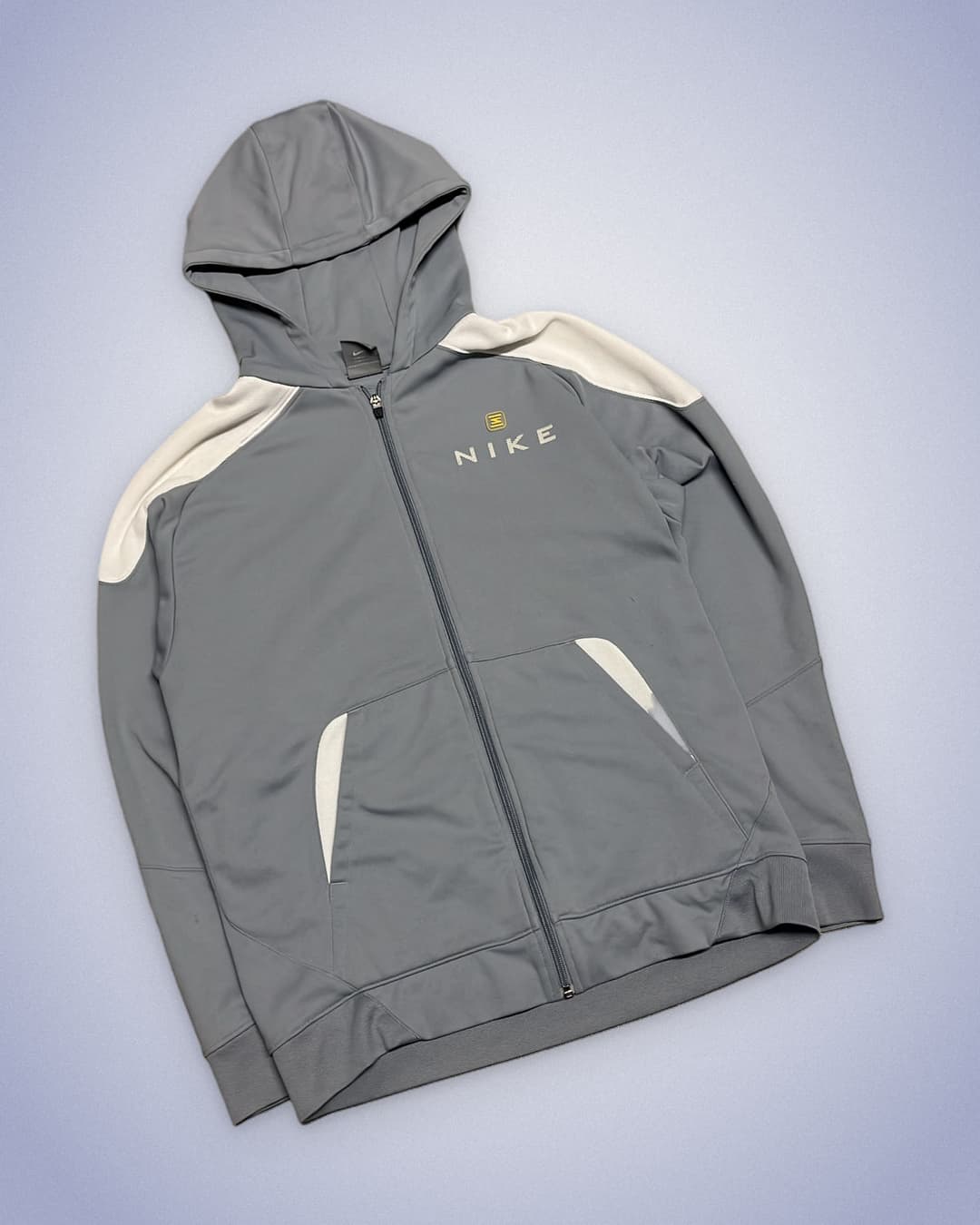 Nike Shox Zip-Up Grey/White — 2
