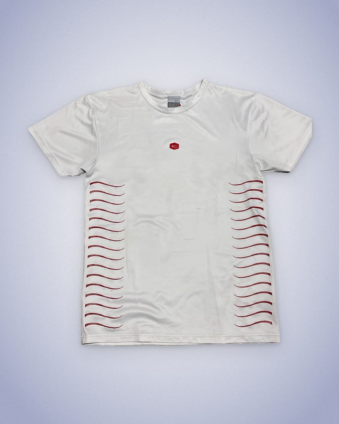 Nike Hex T-Shirt White/Red — 1