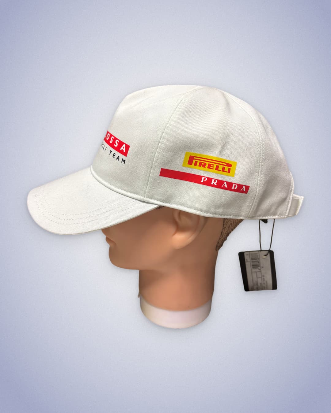 Prada Luna Rossa Cap White — 2