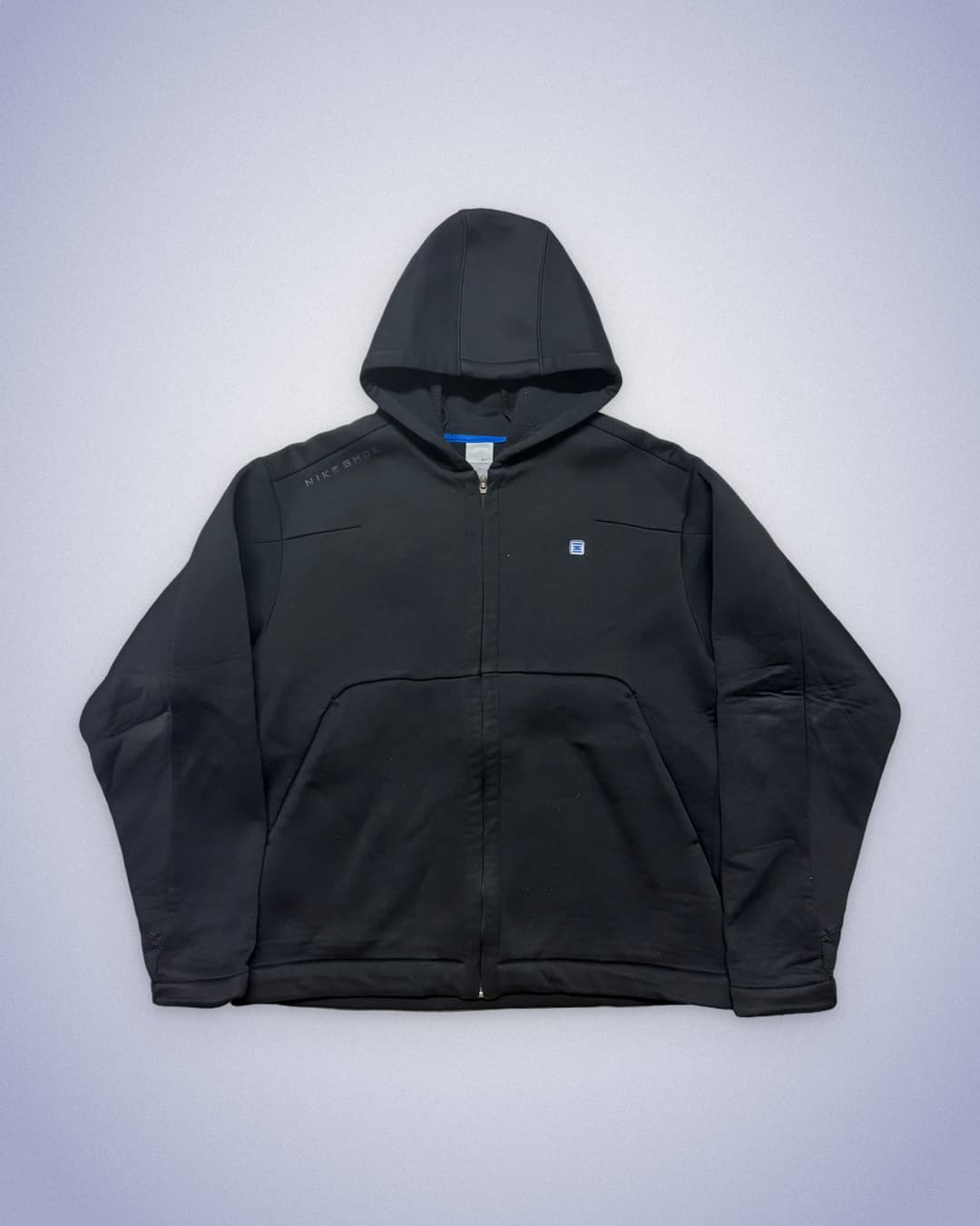 Nike Shox Neoprene Zip-Up Black/Blue — 7