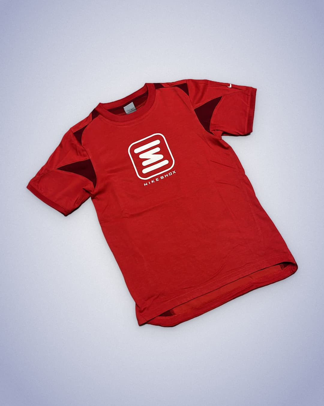 Nike Shox T-Shirt Red/White — 2