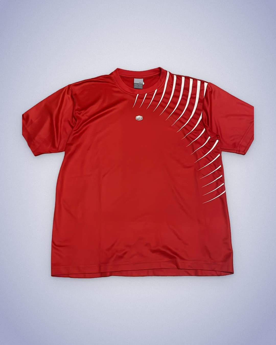 Nike Hex T-Shirt Red/White — 1