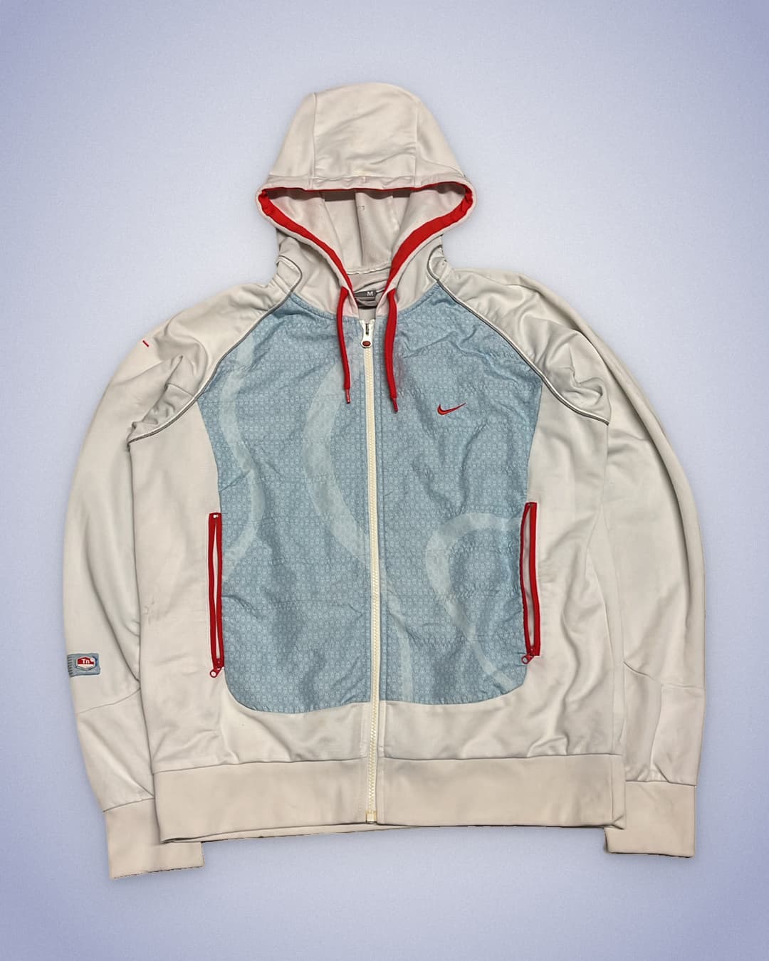 Nike Tn Zip-Up White/Blue — 2