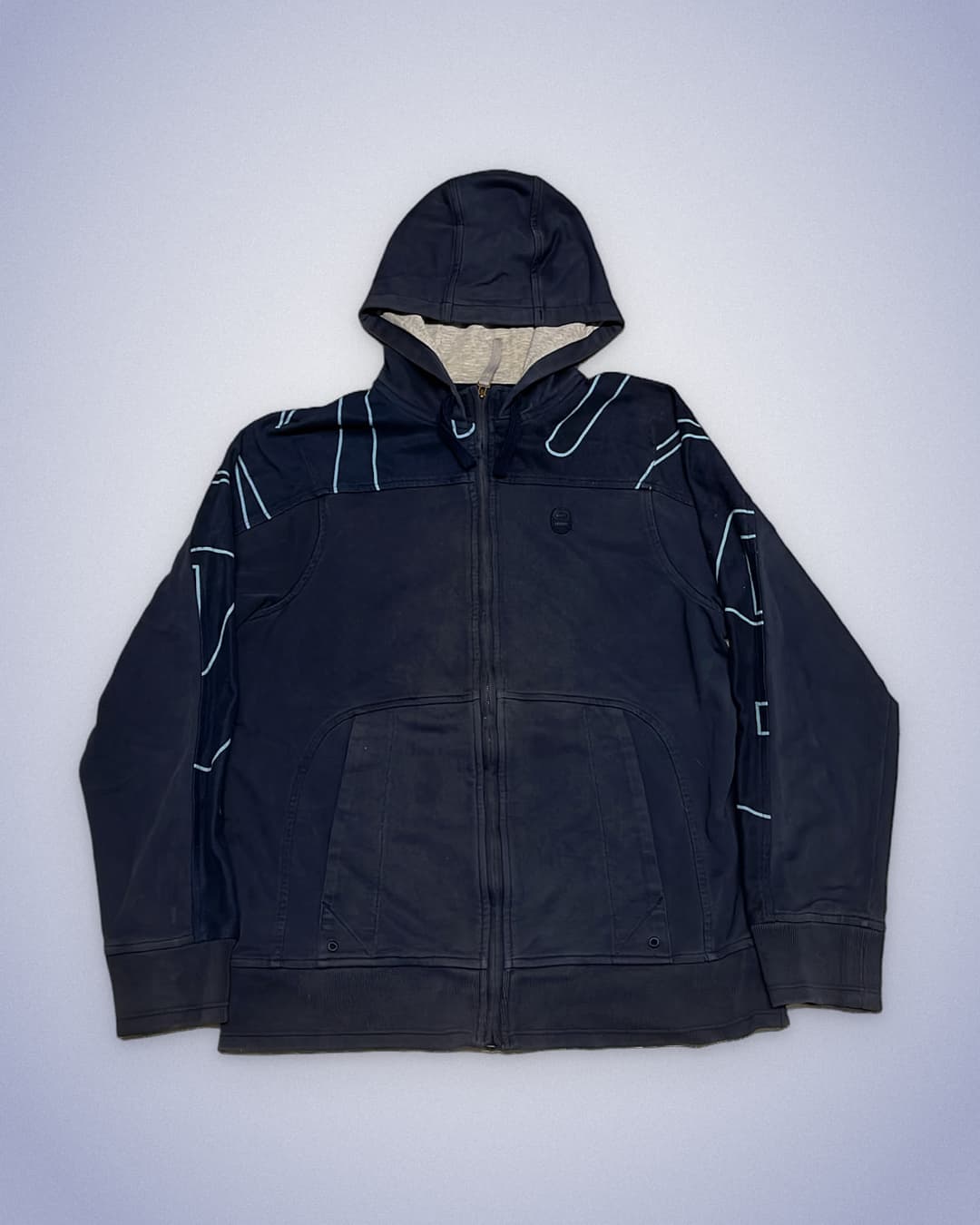 Nike Basic Zip-Up Navy/Blue — 1