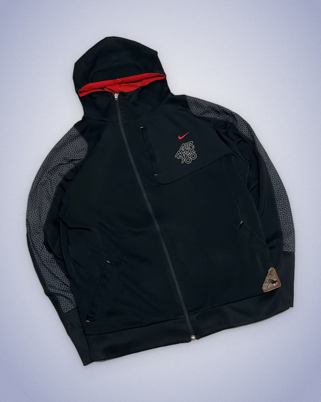 Nike Airmax 360 Zip-Up Black — 2