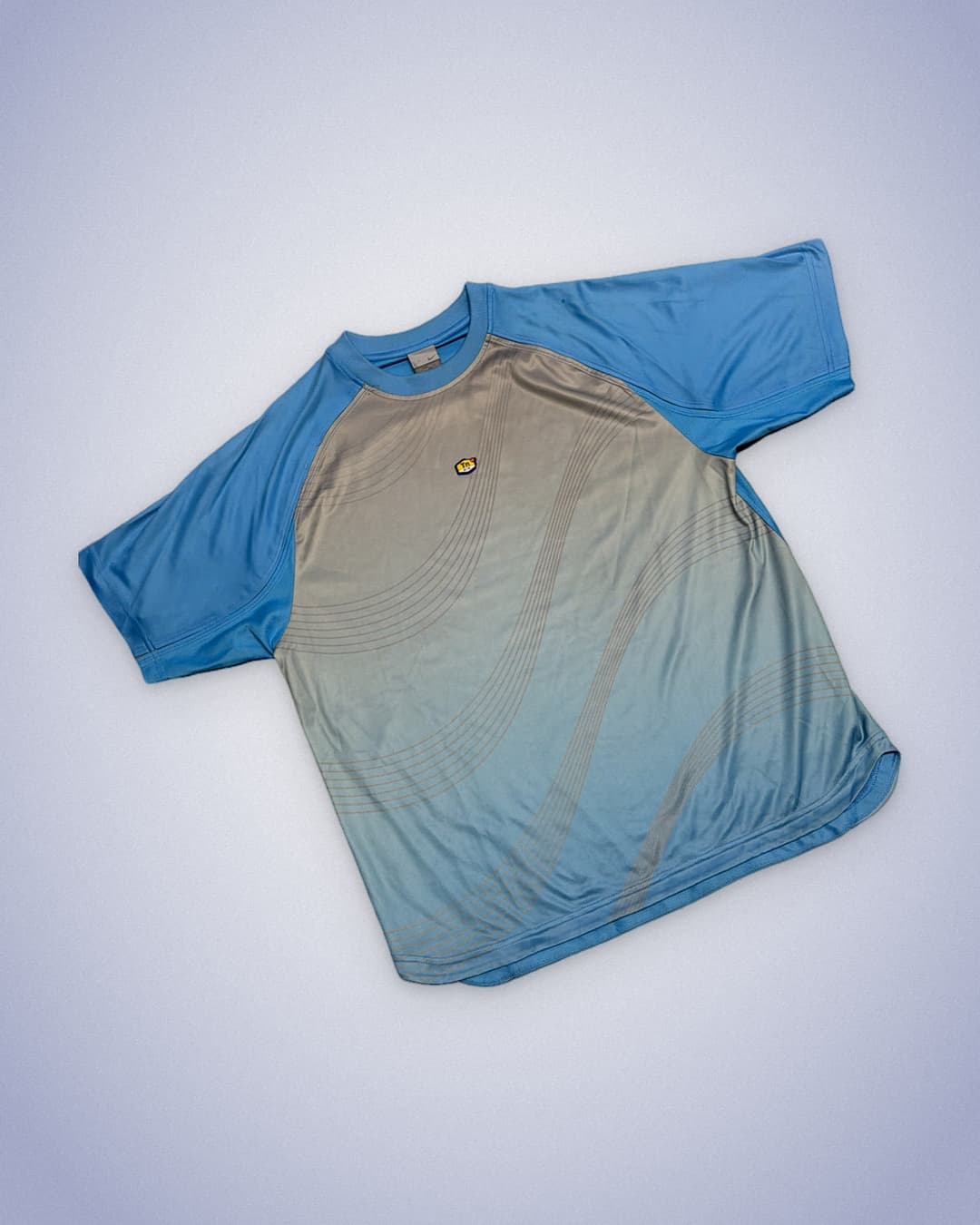Nike Tn T-Shirt Grey/Blue — 2