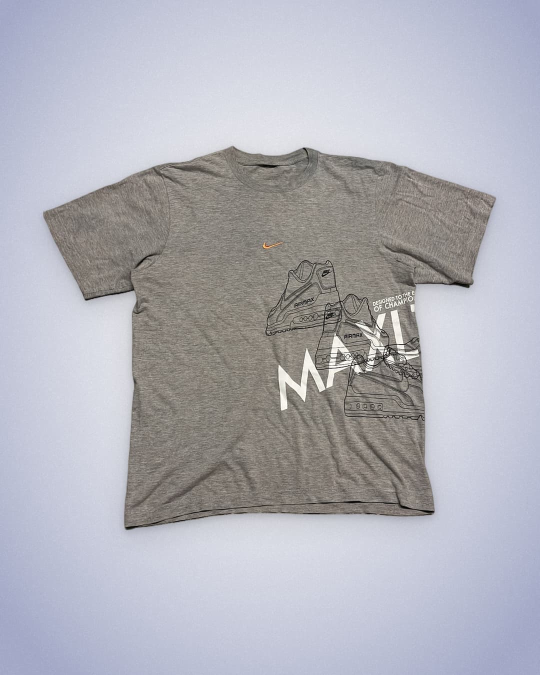 Nike Airmax 97 T-Shirt Black/Grey — 1