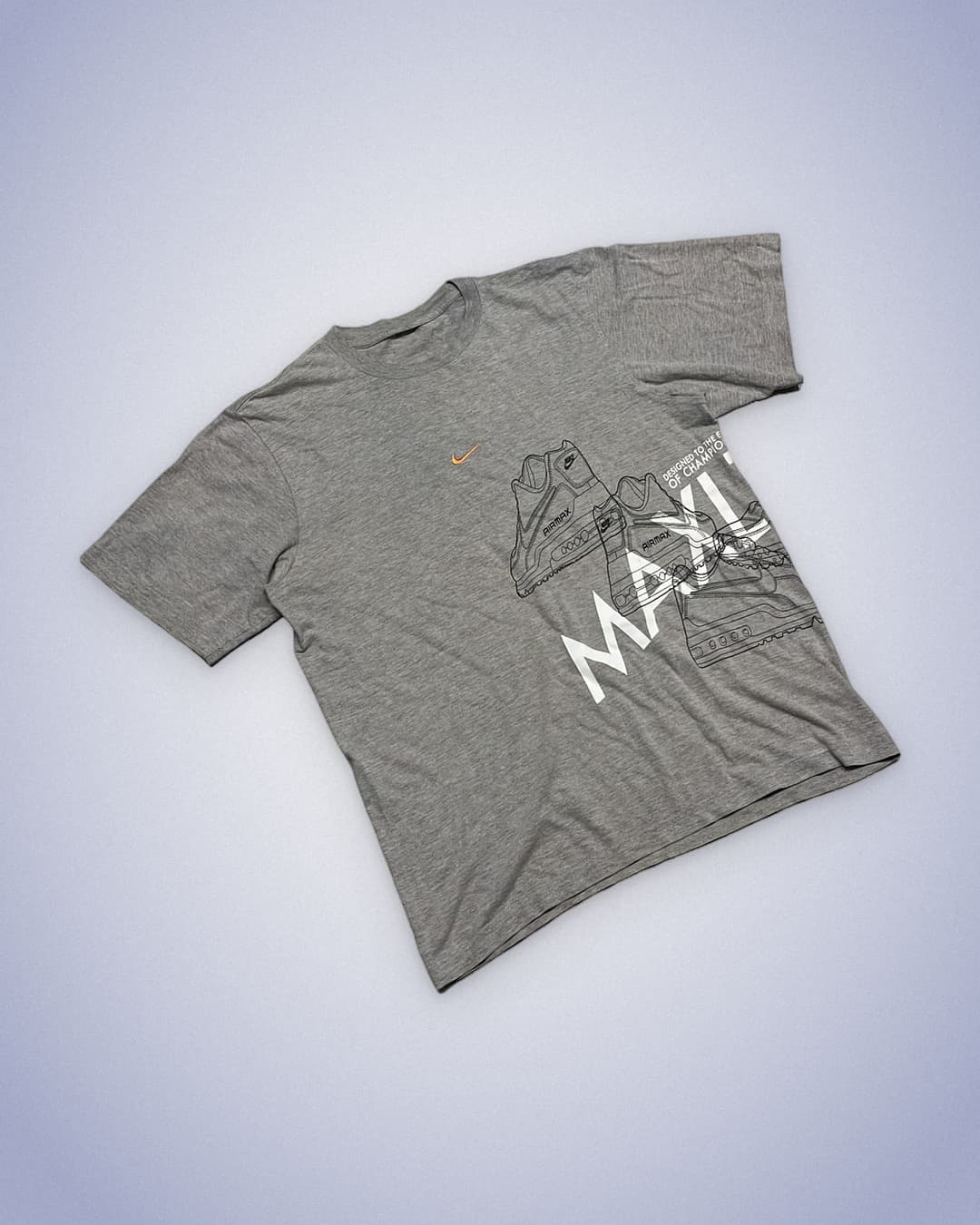 Nike Airmax 97 T-Shirt Black/Grey — 2