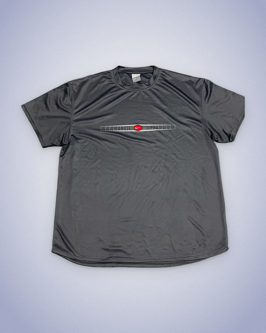 Nike Hex T-Shirt Grey/Red — 1