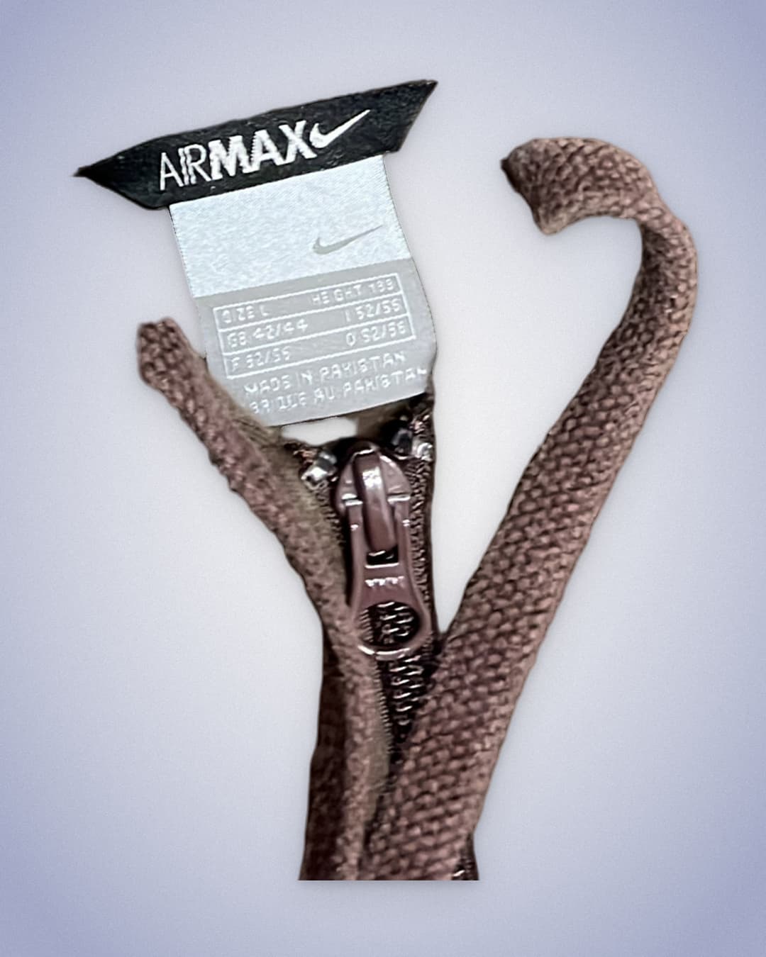 Nike Airmax Zip-Up Brown — 4