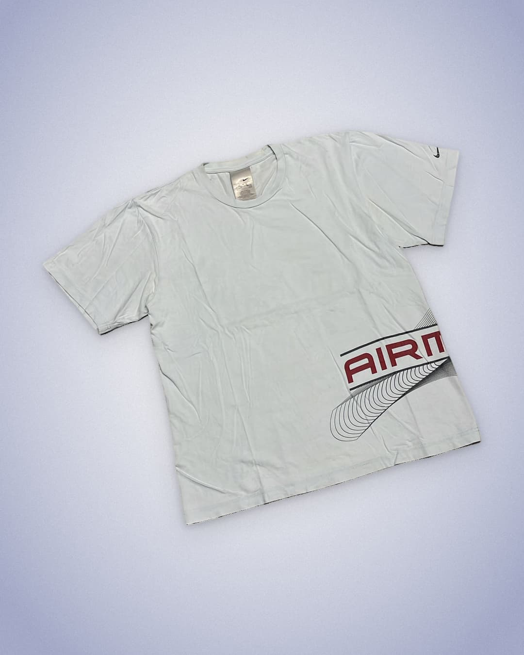 Nike Airmax T-Shirt White/Red — 2