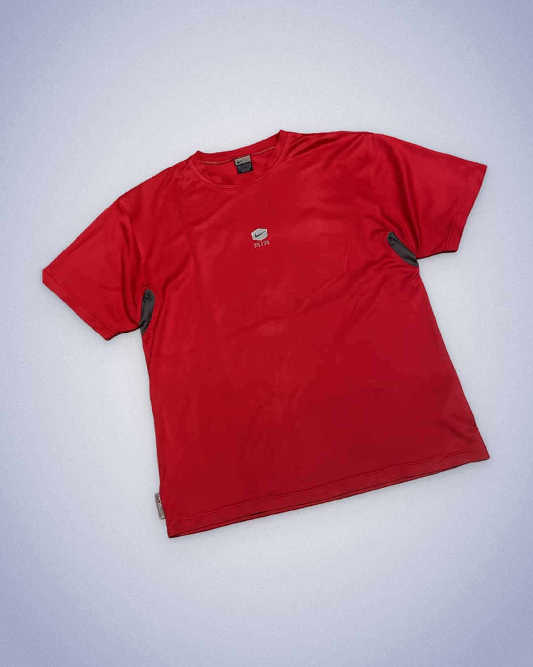 Nike Hex T-Shirt Red/Grey — 2
