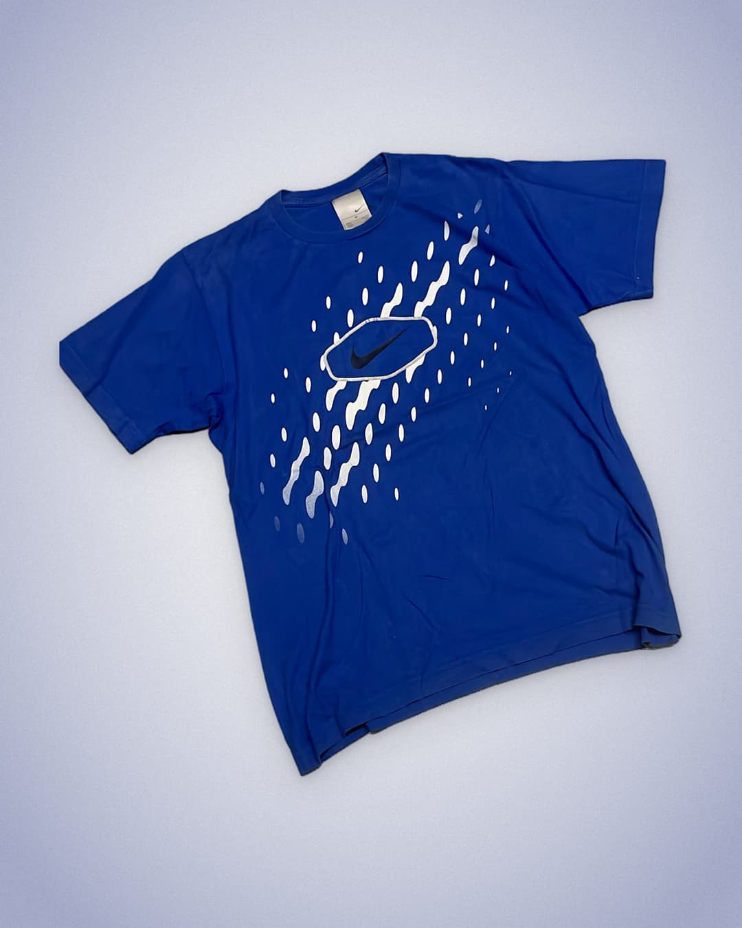 Nike Hex T-Shirt Blue/Silver — 2