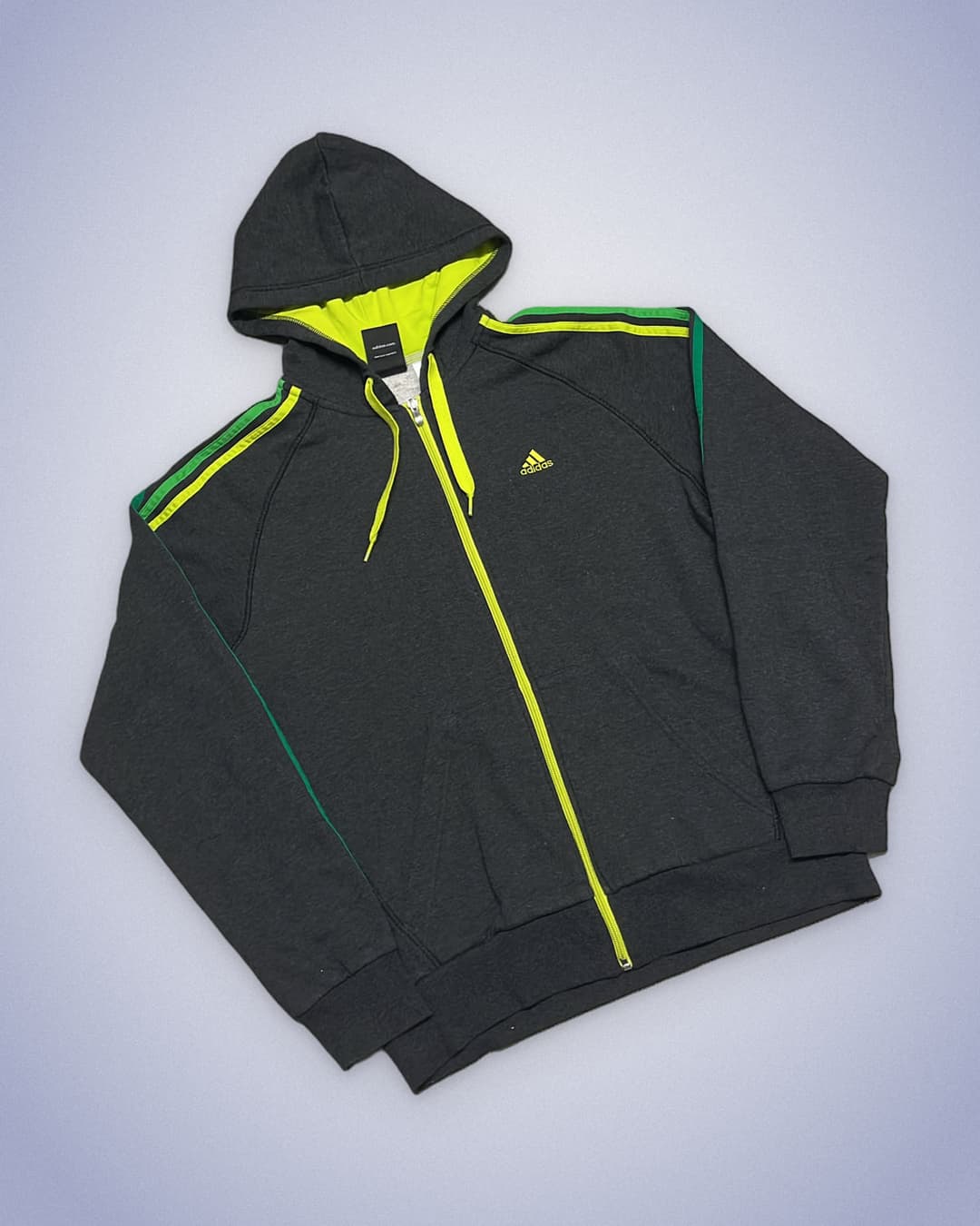 Adidas Essentials Hoodie Grey — 2