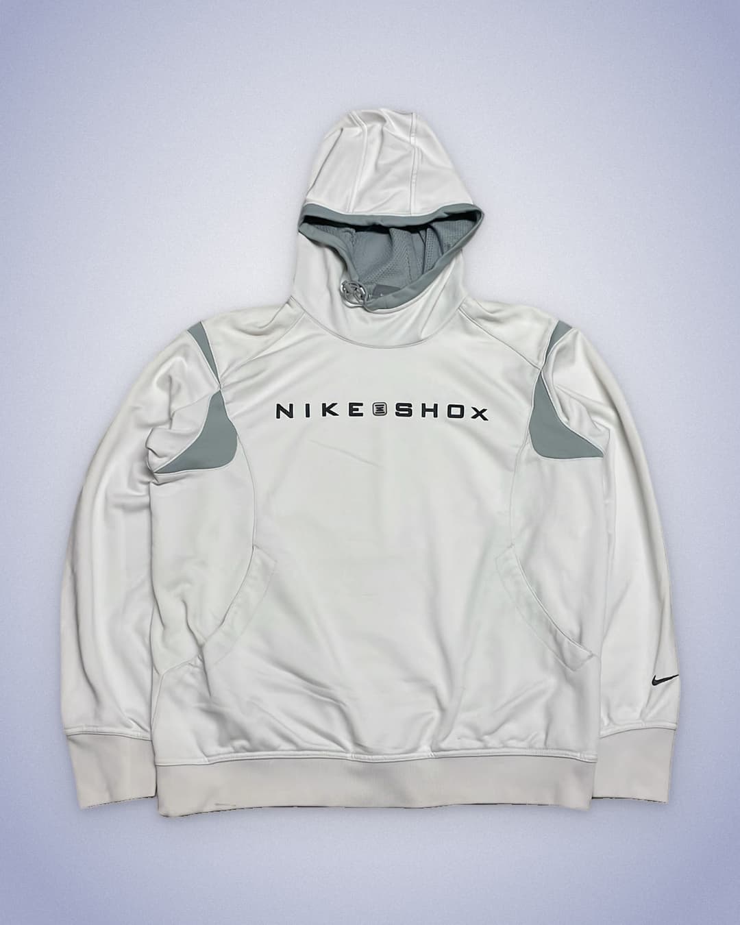 Nike Shox Hoodie White — 2
