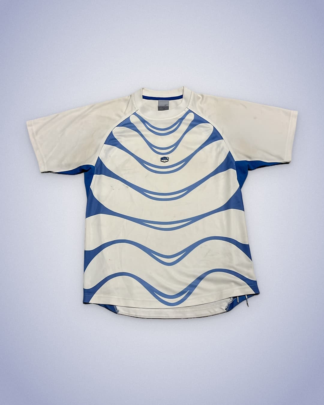 Nike Tn T-Shirt White/Blue — 1