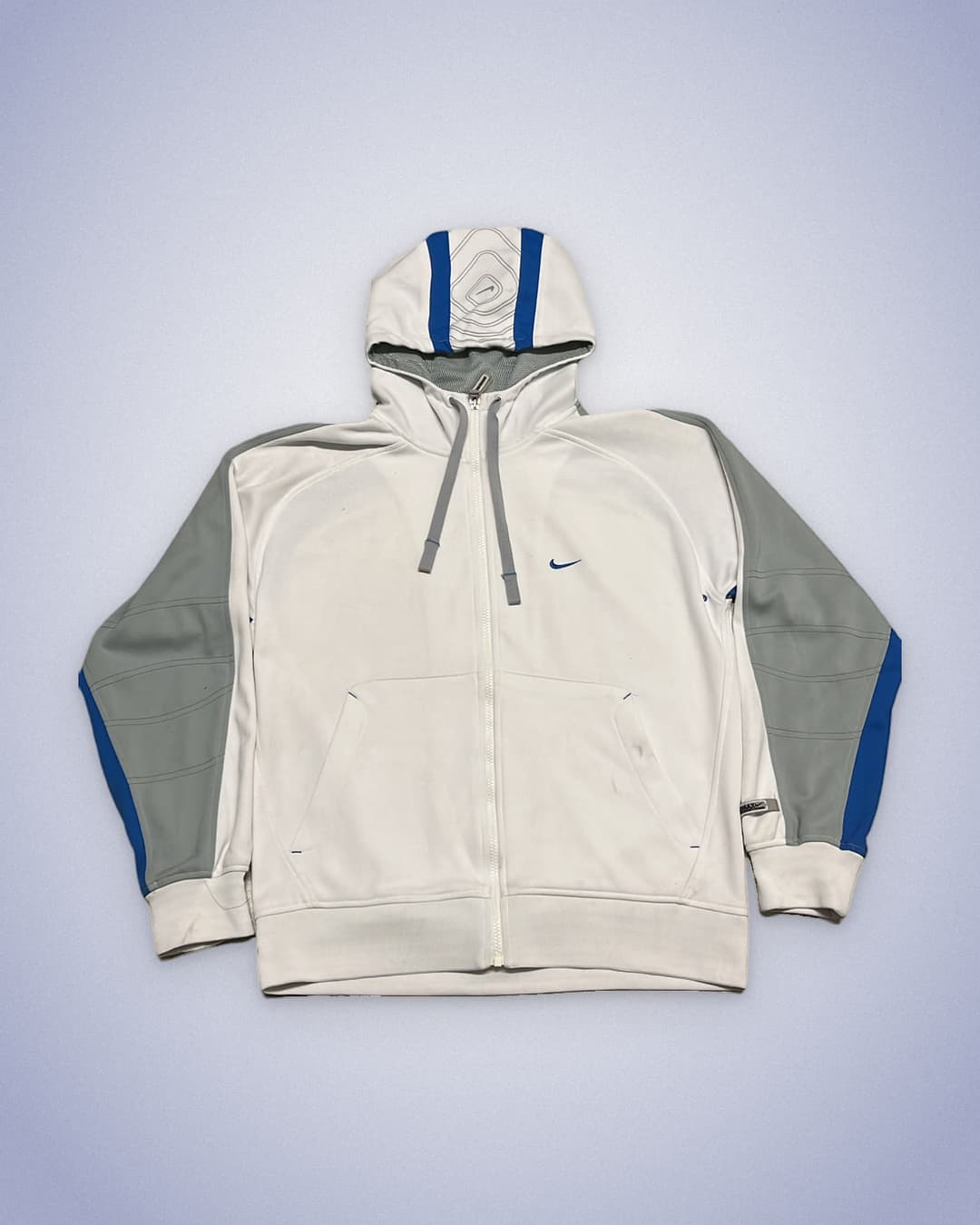 Nike FHS Zip-Up White — 1