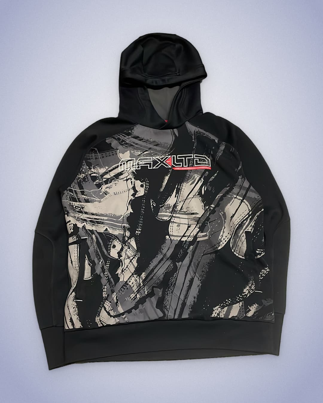 Nike Airmax LTD Hoodie Black/Red — 1